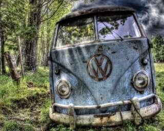 VW BUS 8.5 x 11 INCH PHOTO  