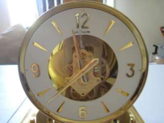 Vintage LeCoultre Atmos 528 6 Perpetual Motion Clock Serial #153345 