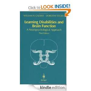 Learning Disabilities and Brain Function A Neuropsychological 