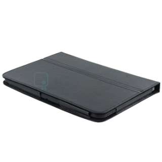 BLACK LEATHER CASE+6 HDMI CABLE+FILM FOR MOTOROLA XOOM  