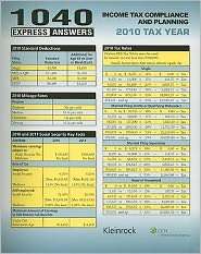1040Express Answers 2011, (0808024299), CCH Tax Editors, Textbooks 