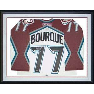  Ray Bourque Colorado Avalanche Framed Autographed White 