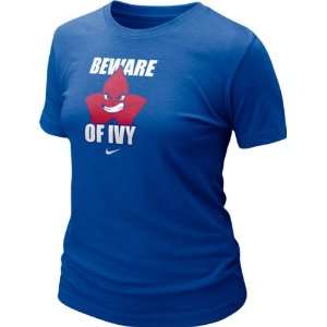  Chicago Cubs Womens Royal Local Beware of Ivy Tee 