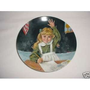  Learning Is Fun by John McClelland Collector Plate 