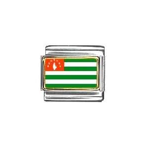  Abkhazia Flag Italian Charm Bracelet Link Jewelry
