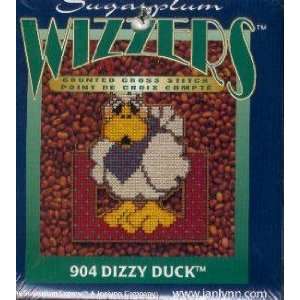  Dizzy Duck (Wizzers Counted Cross Stitch Kit, Sugarplum Wizzers 