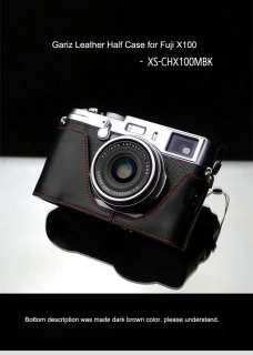 New Gariz Black Leather Case XS CHX100MBK fr Fuji X100  