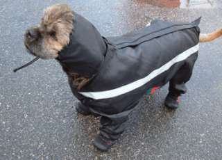 Used  Dog Rain Coat/Snow Suit  Red  