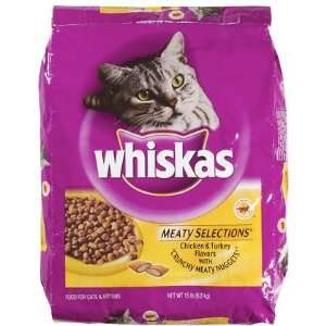  Whiskas Meaty Selections   15 lbs (Quantity of 1) Health 
