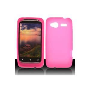  HTC Bresson Silicone Skin Case   Hot Pink (Package include 