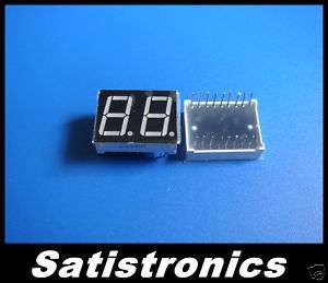 10x 0.56 2 digital Red LED Display Common Anode 18pins  