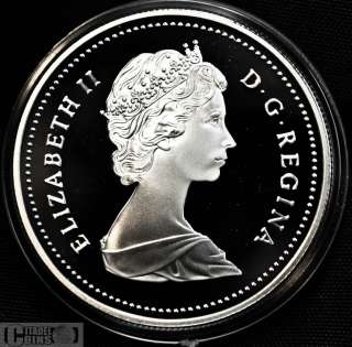 1988 Canada $1 Proof Silver Saint Maurice Ironworks  
