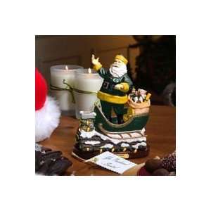  Green Bay Packers 2005 Rooftop Santa Figurine By Memory 