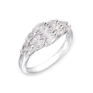  Stunning Sterling Silve Anniversary Ring 