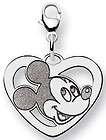 Mickey Mouse Sterling Silver Adult Bracelet NEW Style #6