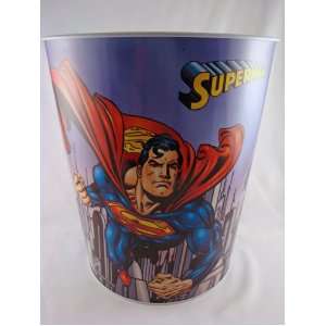    Superman Metropolis Metal Waste Basket Trash Can Toys & Games