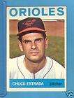 1964 Topps Baseball Chuck Estrada 263 PSA 8 ORIOLES  