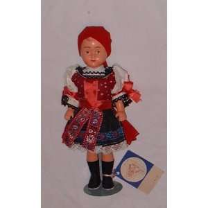  12 Lidova Tvorba Uhersky Brod Doll; Czech Toys & Games
