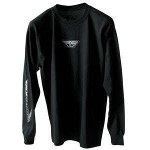  Fly Racing F Wing Long Sleeve T Shirt   Medium/Black 