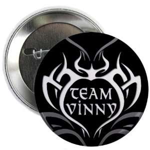  TEAM VINNY Jersey Shore Slang Fan 2.25 inch Pinback Button 