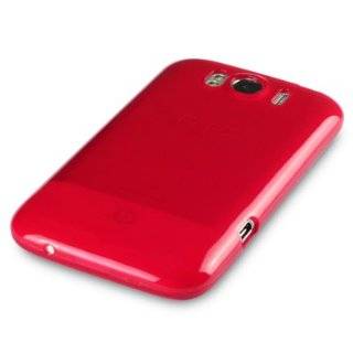 HTC SENSATION XL RUNNYMEDE RED TPU GEL CASE, IN QUBITS RETAIL 