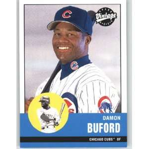  2001 Upper Deck Vintage #218 Damon Buford   Chicago Cubs 