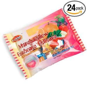 Fun Club Snack Shop Marshmallow Bombones Rellenos, Assorted Flavors, 5 