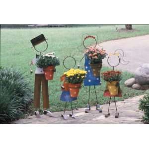  Set of Four Family Pot Holders Patio, Lawn & Garden