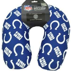  NFL Soft Indianapolis Colts Microbead Travel Neck Support Airplane 