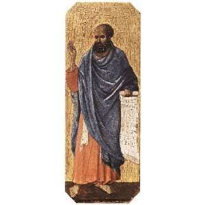   , painting name Ezekiel, By Duccio di Buoninsegna 