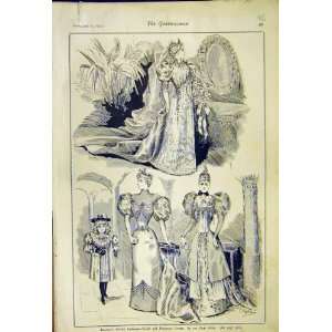  French Ladies Fashion Reception Gowns Dinner Theatre