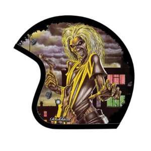  Rockhard Iron Maiden Open Face Motorcycle Helmet X Large 