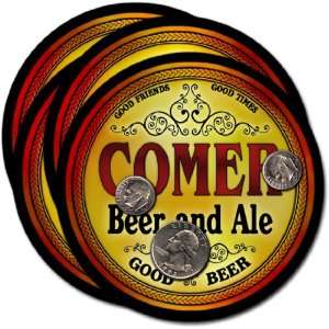  Comer, GA Beer & Ale Coasters   4pk 