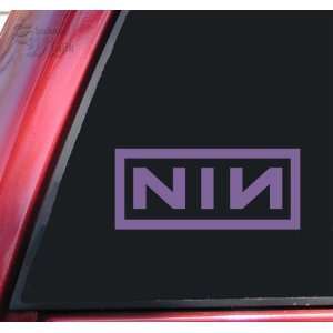  Nine Inch Nails Vinyl Decal Sticker   Lavender Automotive