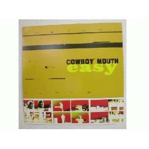 Cowboy Mouth Poster flat