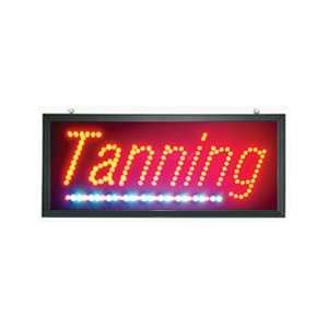  Tanning Chasing Flashing LED Sign 10.5 x 24