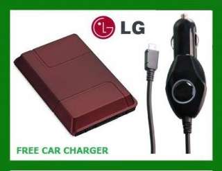 LG EXTENDED BATTERY enV3 VX9200 MAROON VX 9200 VERIZON  