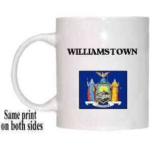  US State Flag   WILLIAMSTOWN, New York (NY) Mug 