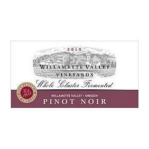  Willamette Valley Vineyards Whole Cluster Pinot Noir 2010 