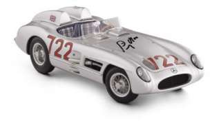 Mercedes Benz 300 SLR #722 Mille Miglia,Signed by Stirling Moss 1/18 