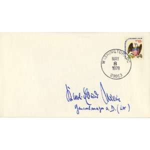  Karl Eduard Wilke Autographed Commemorative Philatelic 