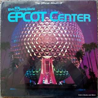 Official Album of Walt Disney World Epcot Center LP NEW SEALED  