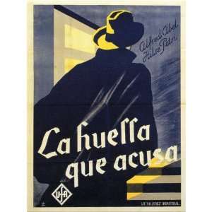  Huella Que Acusa Poster Movie Spanish 27x40