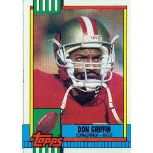  1990 Topps #25 Don Griffin   San Francisco 49ers (Football 