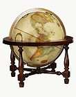 Replogle 12 Colonial World Globe, Antique Design, Walnut Hardwood 