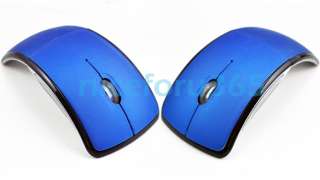 4GHz USB Wireless Arc Foldable Folding Optical Mouse Mice for PC 