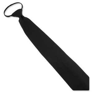  Zipper Tie Black Regular 