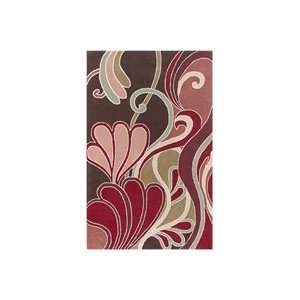  Surya ZUN1009 268 Ruby Zuna Collection Rug   2ft 6in X 8ft 