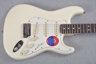 Fender® Jeff Beck Stratocaster® Electric Guitar   Olympic White USA 