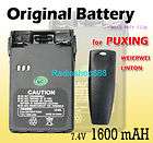 Li ion battery 1.6A for PX 777 VEV 3288S V 1000 PX 888  